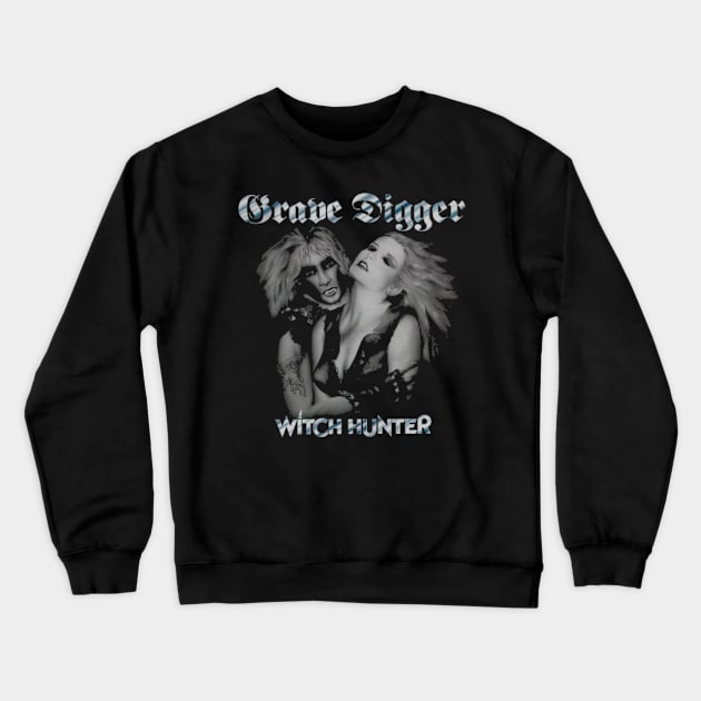 GRAVE DIGGER MERCH VTG Crewneck Sweatshirt by Evan Romillo